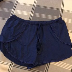 Dark blue Boho shorts